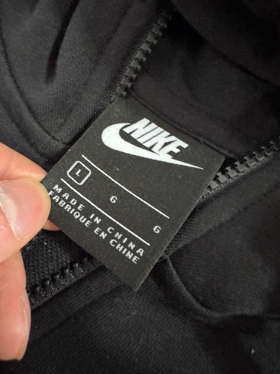 나이키 Nike 21년도 트레이닝 후드집업 L 블랙 상품이미지3