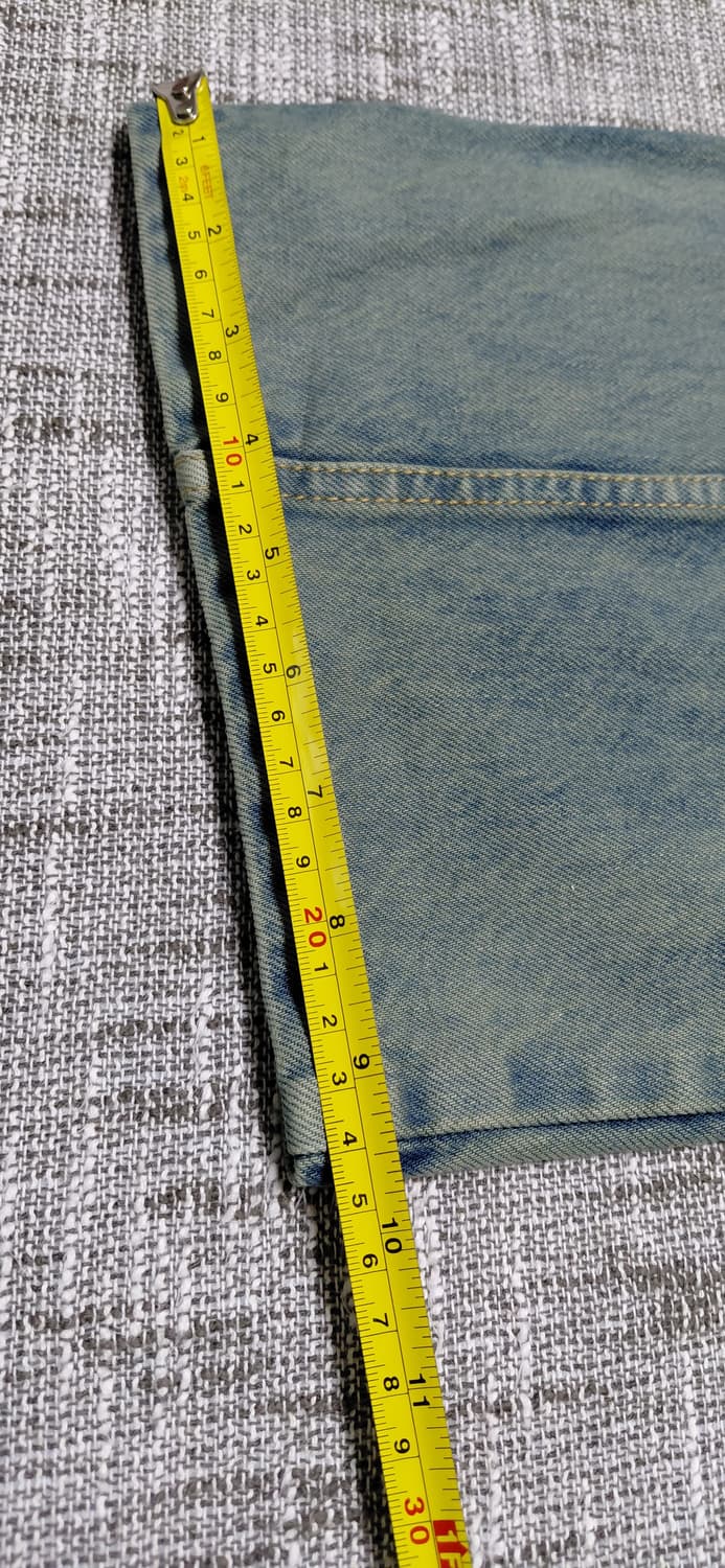 스타일난다 빅 포켓 데님 팬츠 M (새상품) 상품이미지10