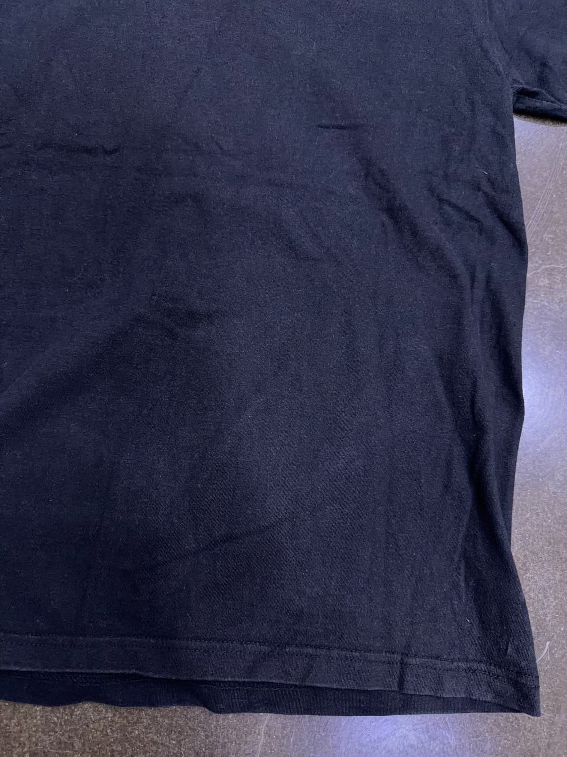 브라바도 롤링스톤즈 로고 패치 루프휠 반팔티 블랙 XL 상품이미지4