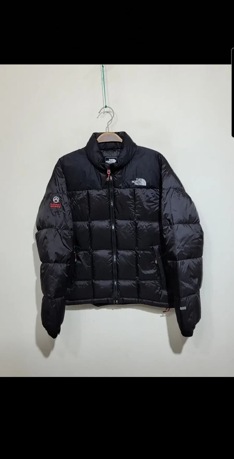(90) 노스페이스 거위털 패딩점퍼 블랙 서밋시리즈 800 다운자켓  상품이미지1