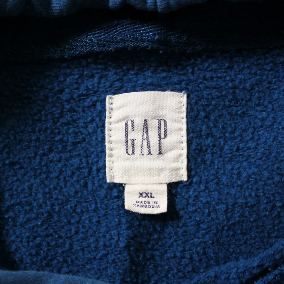 GAP 갭 블루 기모 후드티 상품이미지6