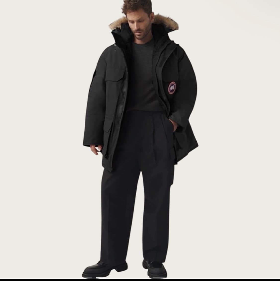 105~110/ 캐나다구스 익스페디션 퍼 패딩 파카 상품이미지1