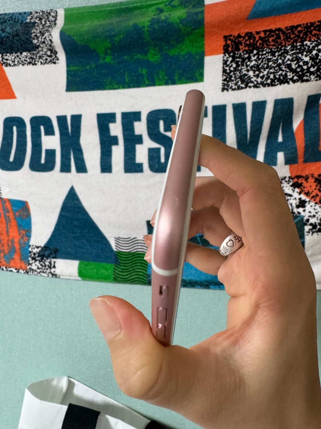 (상태 양호!) 아이폰 6S 128GB 로즈골드 배터리 100% 심프리 상품이미지4