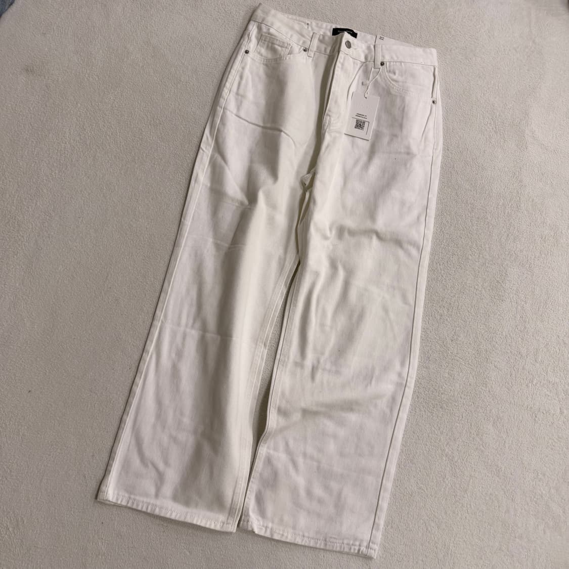 34 새상품 빈티지 와이드 데님팬츠 0608T1 상품이미지1