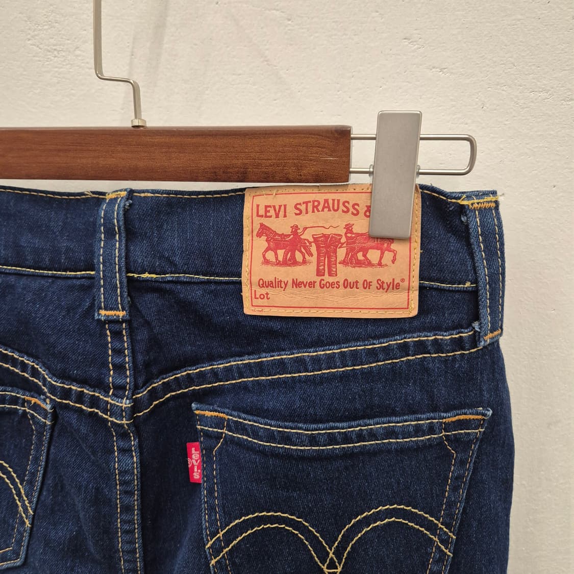 리바이스 타입원 데님 미디 스커트 M 상품이미지4