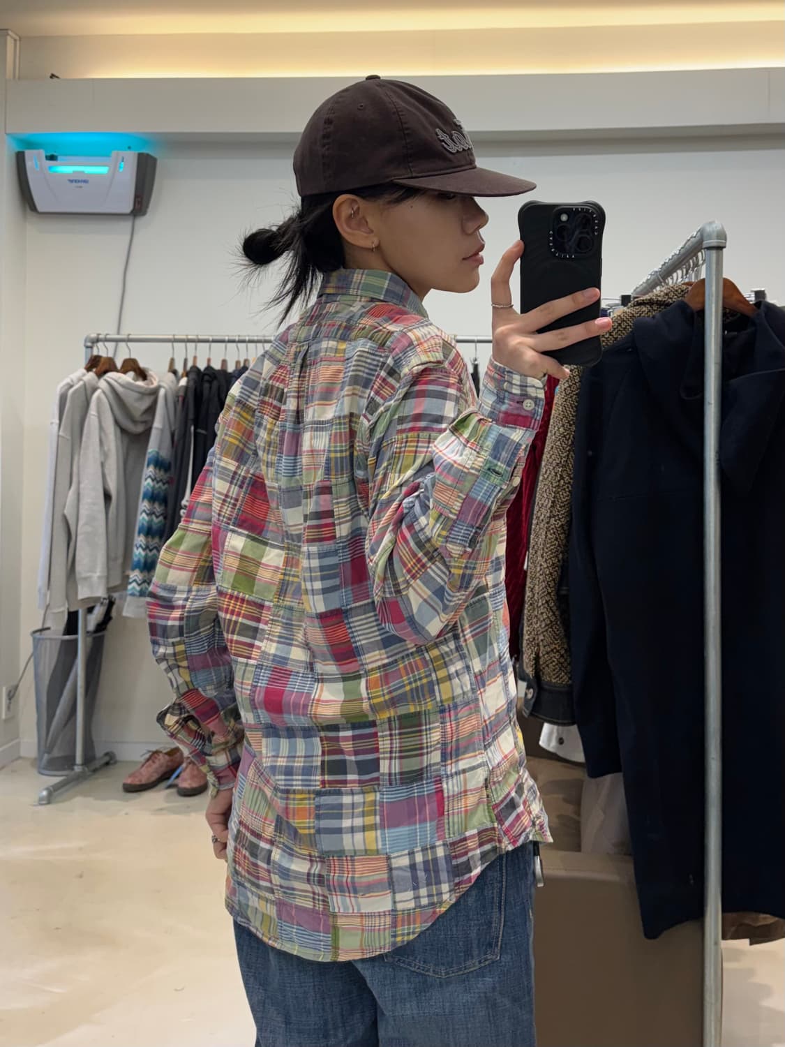 폴로 랄프로렌 마드라스 패치워크 셔츠 상품이미지6