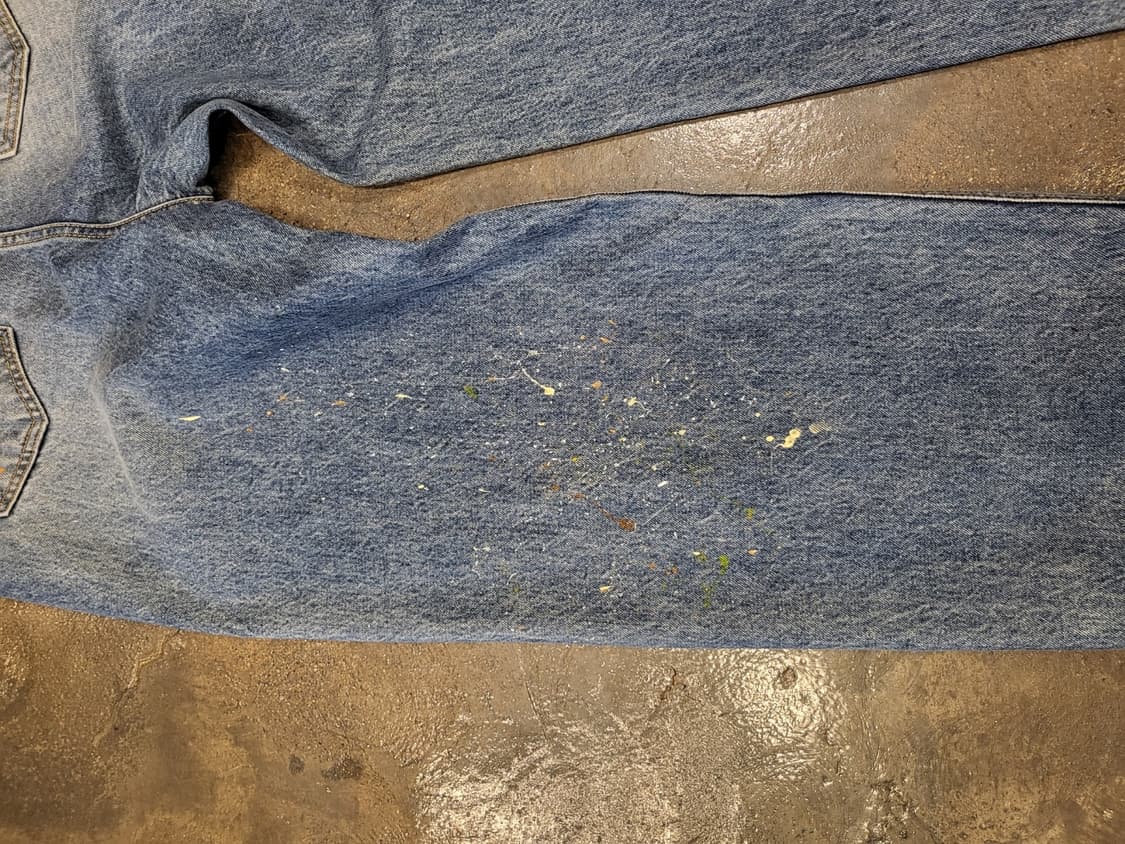 페인팅 데님 _오렌지 상품이미지4