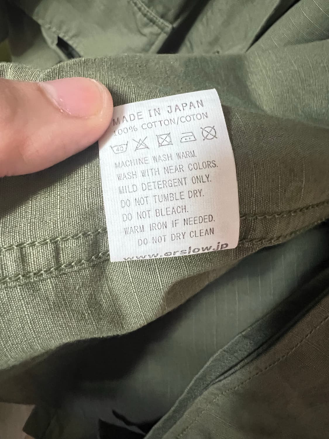 오어슬로우 퍼티그자켓 4 립스탑 상품이미지3