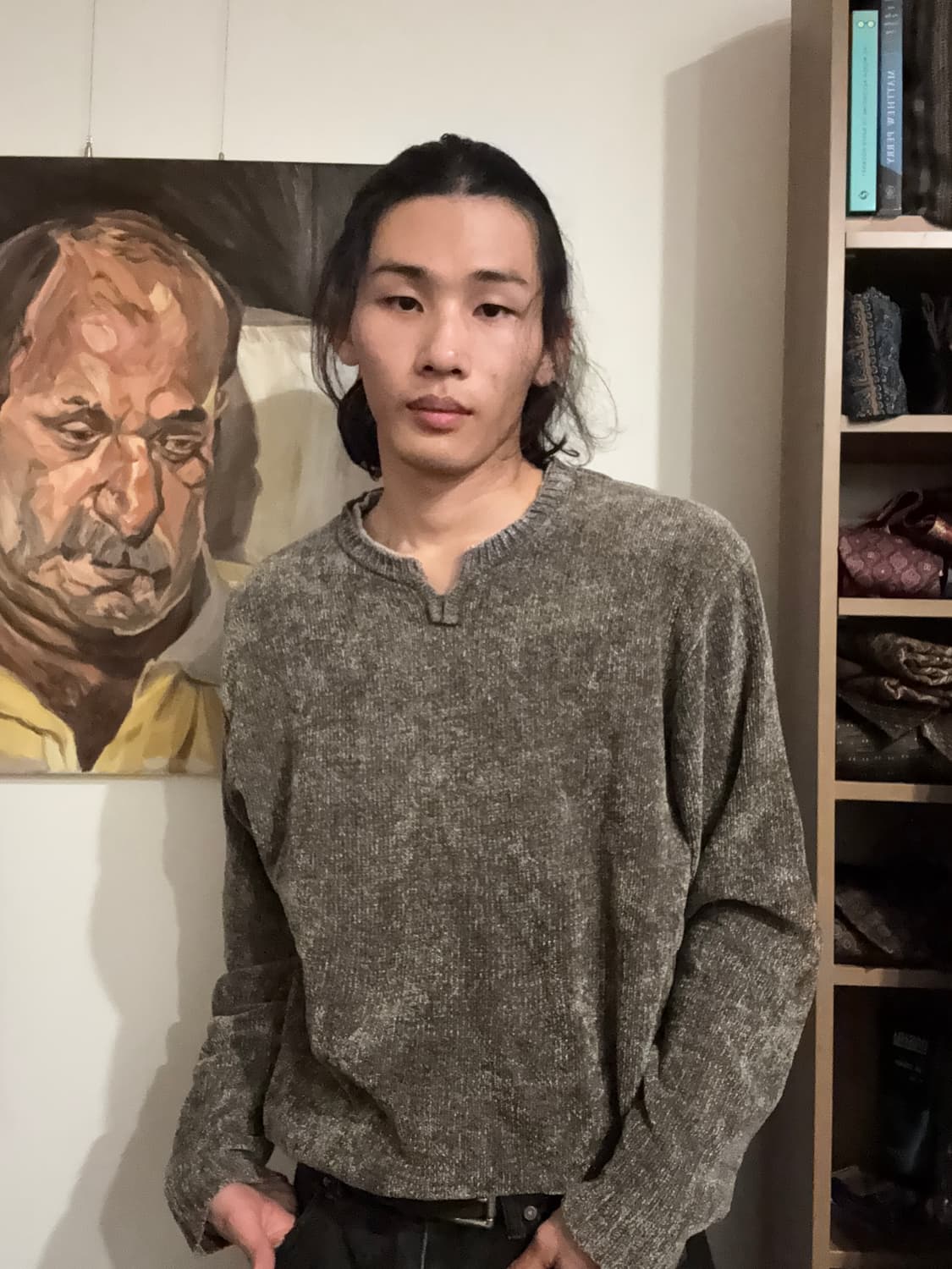 그레이 투톤 티셔츠 상품이미지5