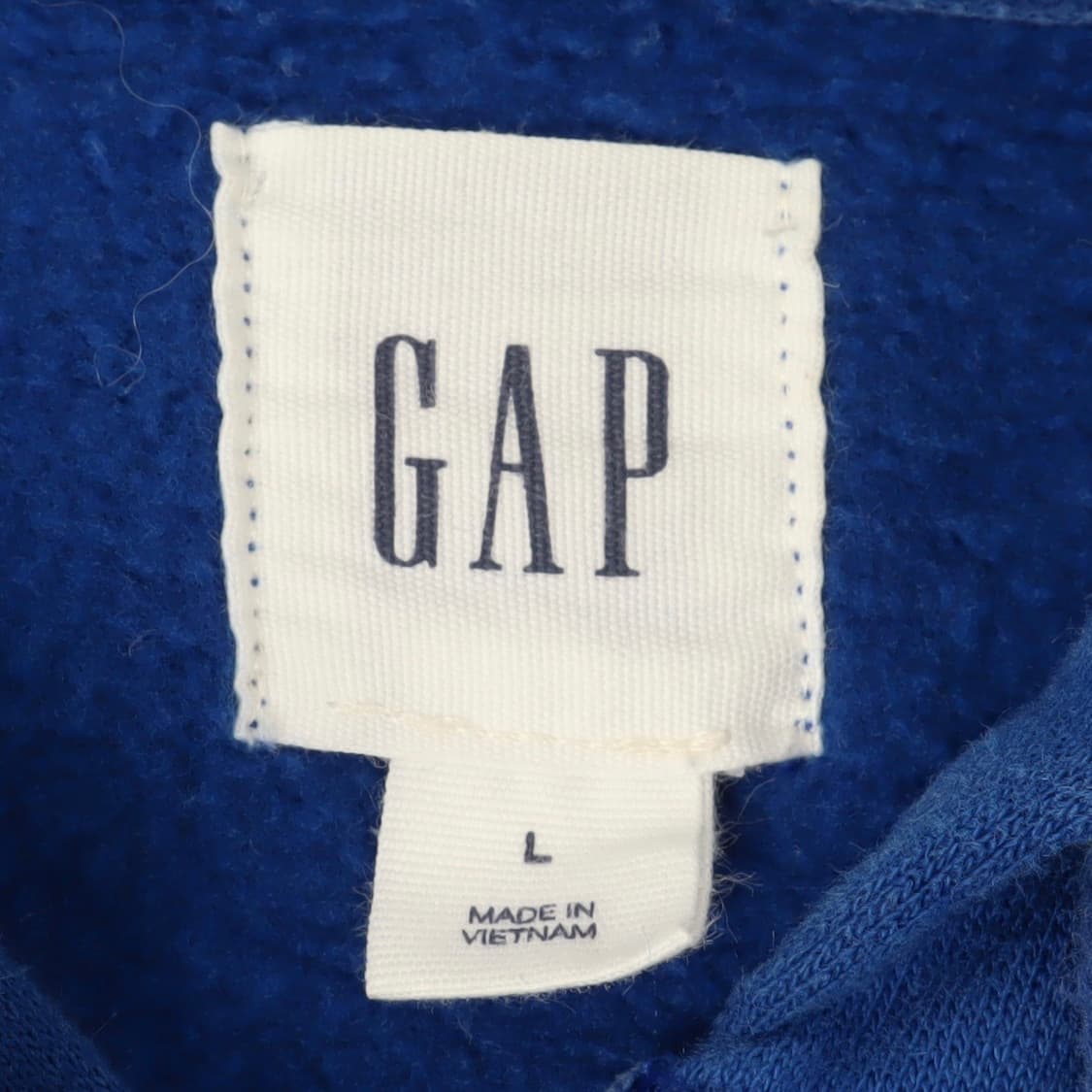 갭 블루 아플리케 로고 후드집업 상품이미지8