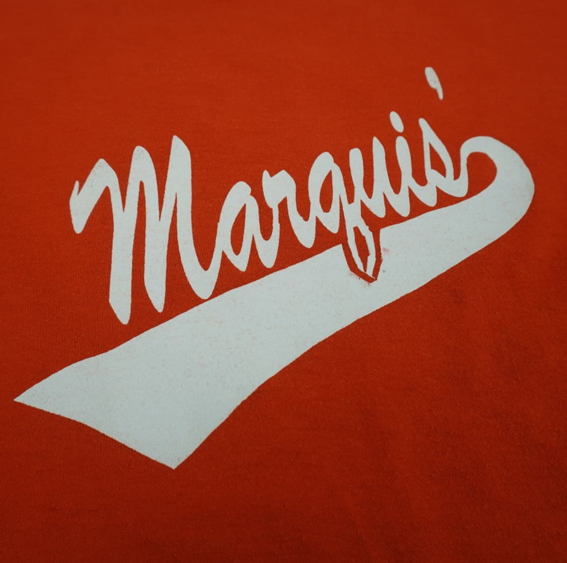 USA 90’s 러셀 애슬레틱 ‘Marquis’ 스크립트 그래픽 티 상품이미지2