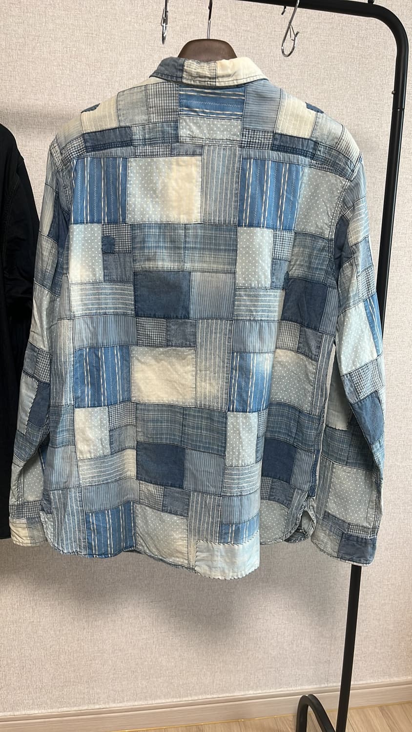 폴로 데님 패치워크 셔츠 L 상품이미지2