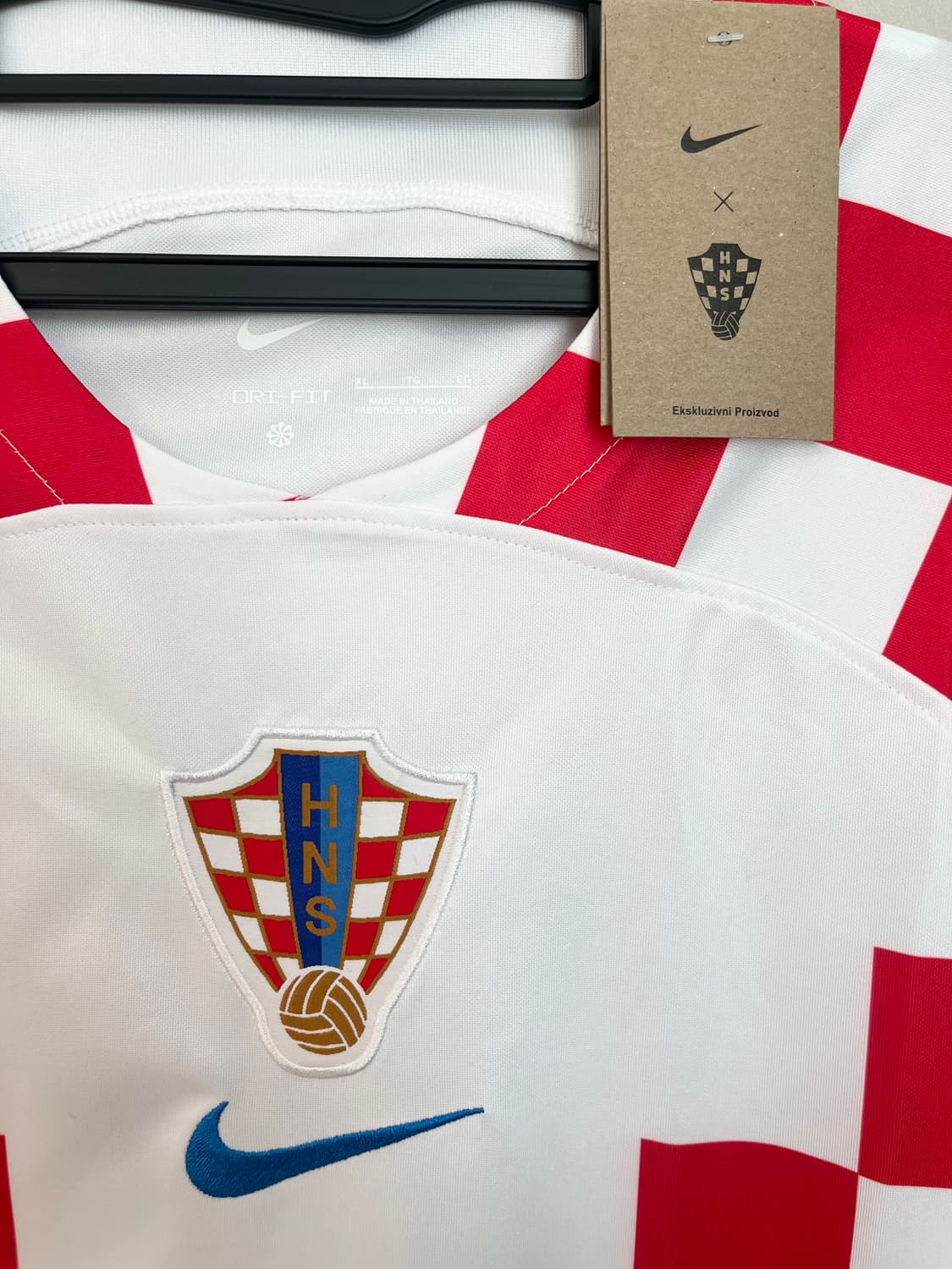 새상품 나이키 22-23 크로아티아 홈 유니폼 [XL] 상품이미지6