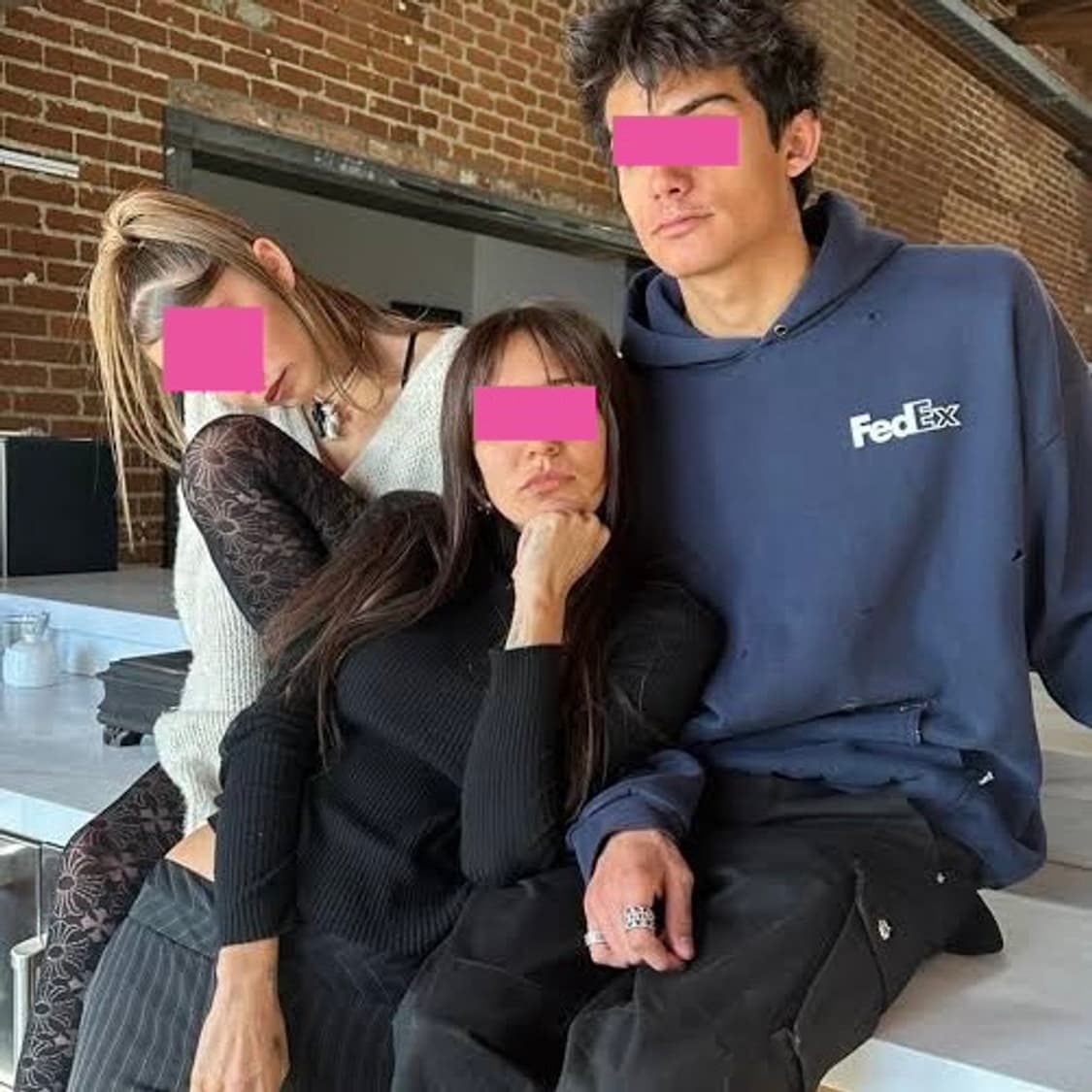 90s 빈티지 FedEx 페덱스 네이비 리 lee 스웻셔츠 맨투맨 l 상품이미지8