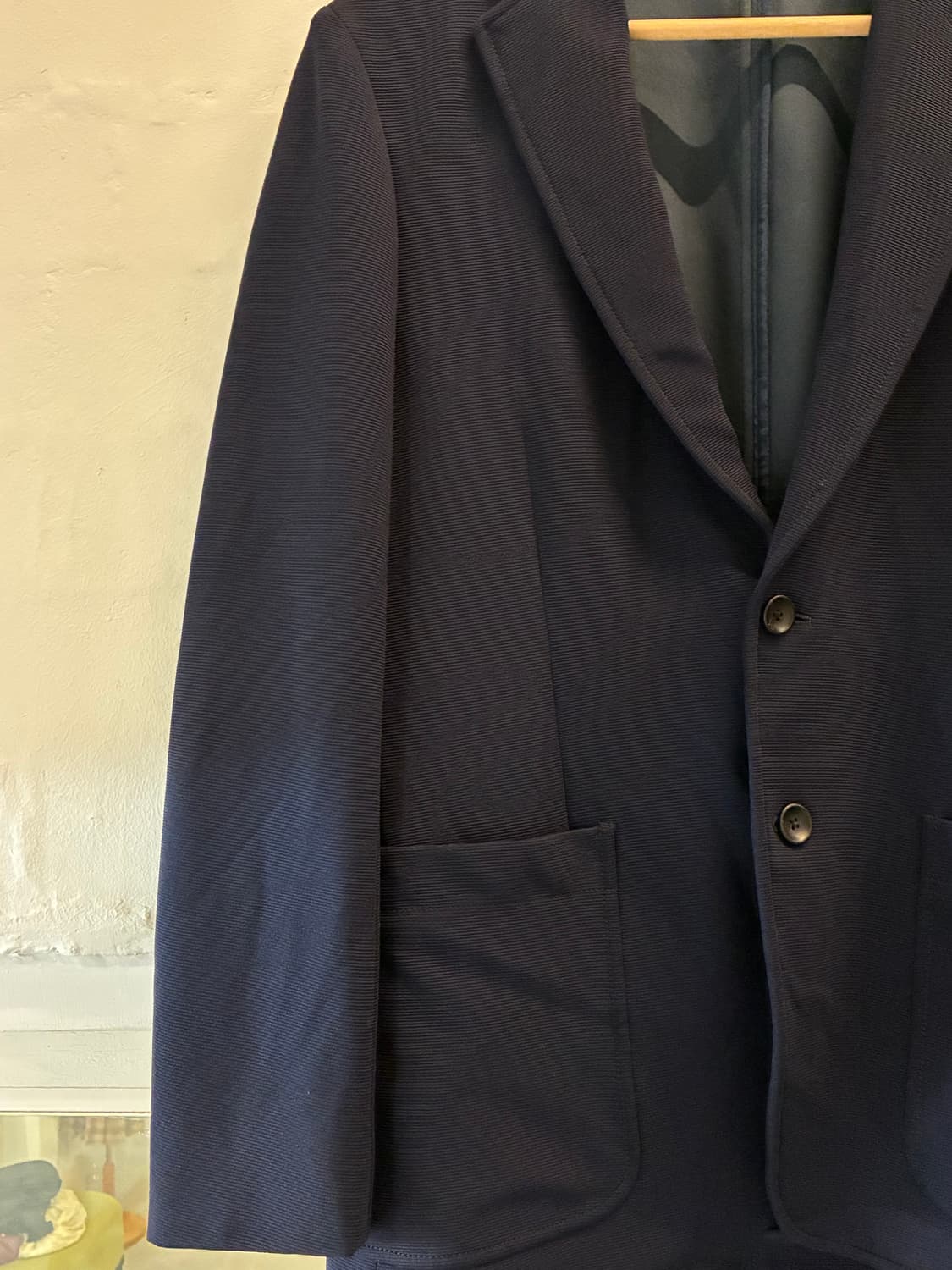 Armani Collezioni 네이비 블루 블레이저 46 상품이미지3