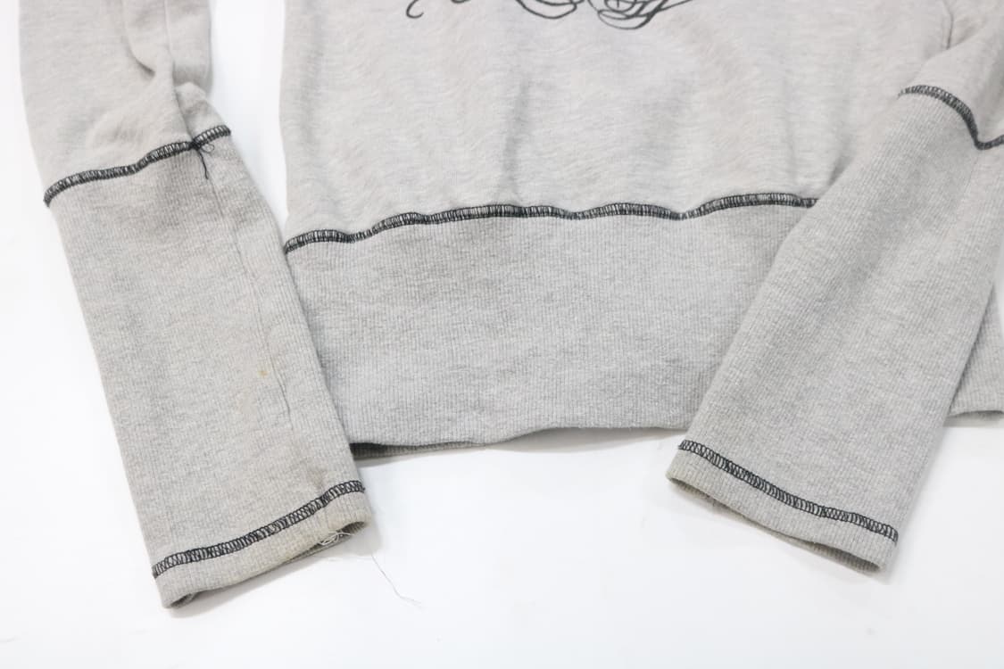 REAL MASTERS 리얼 마스터즈 스컬 그래픽 레오파드 후드 집업 M 상품이미지5