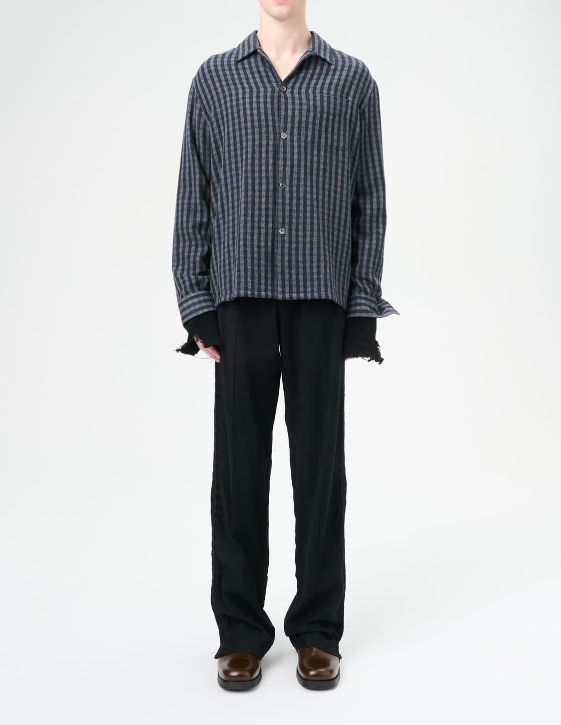 (새상품)아워레가시 heusen 울셔츠 52(105)팝니다. 상품이미지9