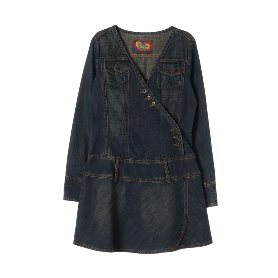 SOOJIN 빈티지 데님 원피스 S 상품이미지1