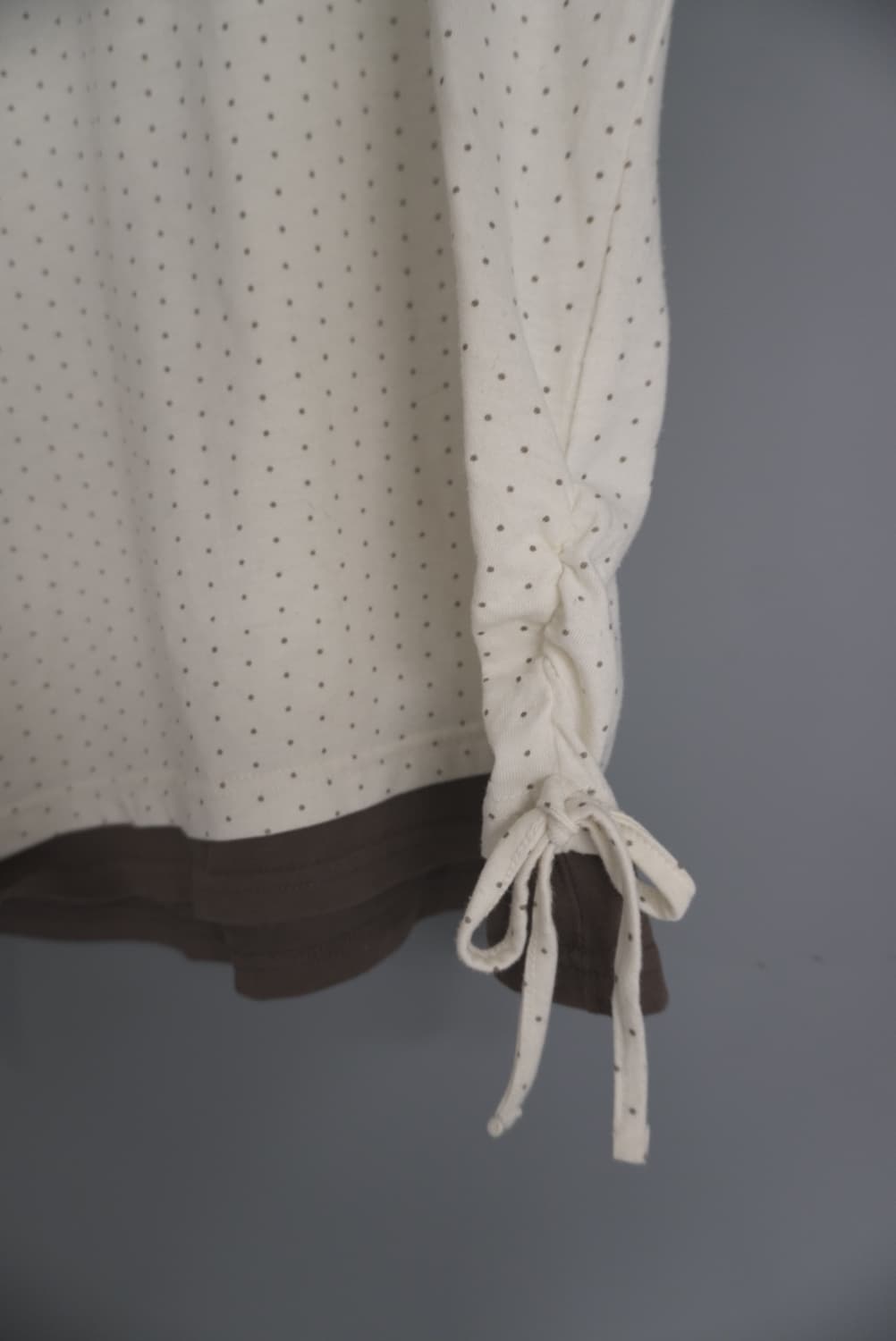 도트 레이어드 티셔츠 상품이미지4