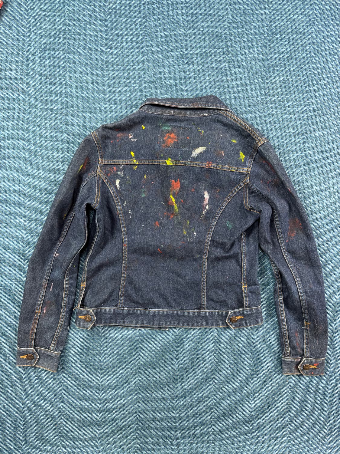 리바이스(Levi's) 커스텀 페인팅 데님 자켓  상품이미지2