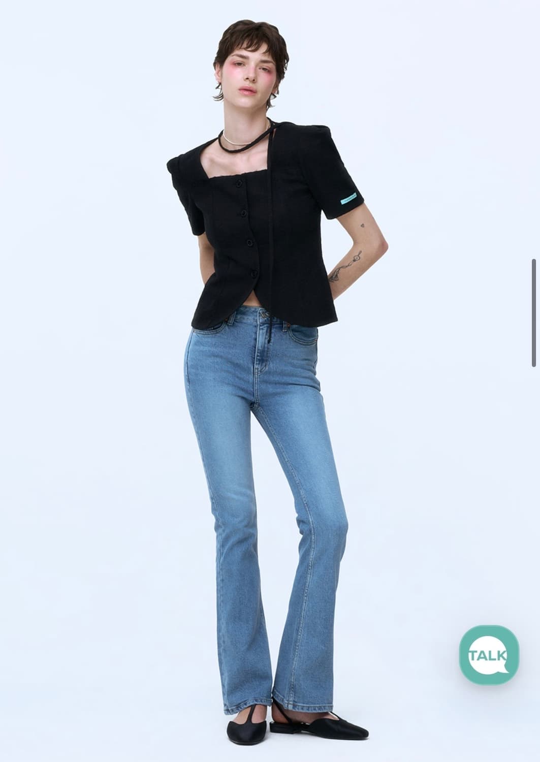 인스턴트펑크 부츠컷 M(새옷) 상품이미지1