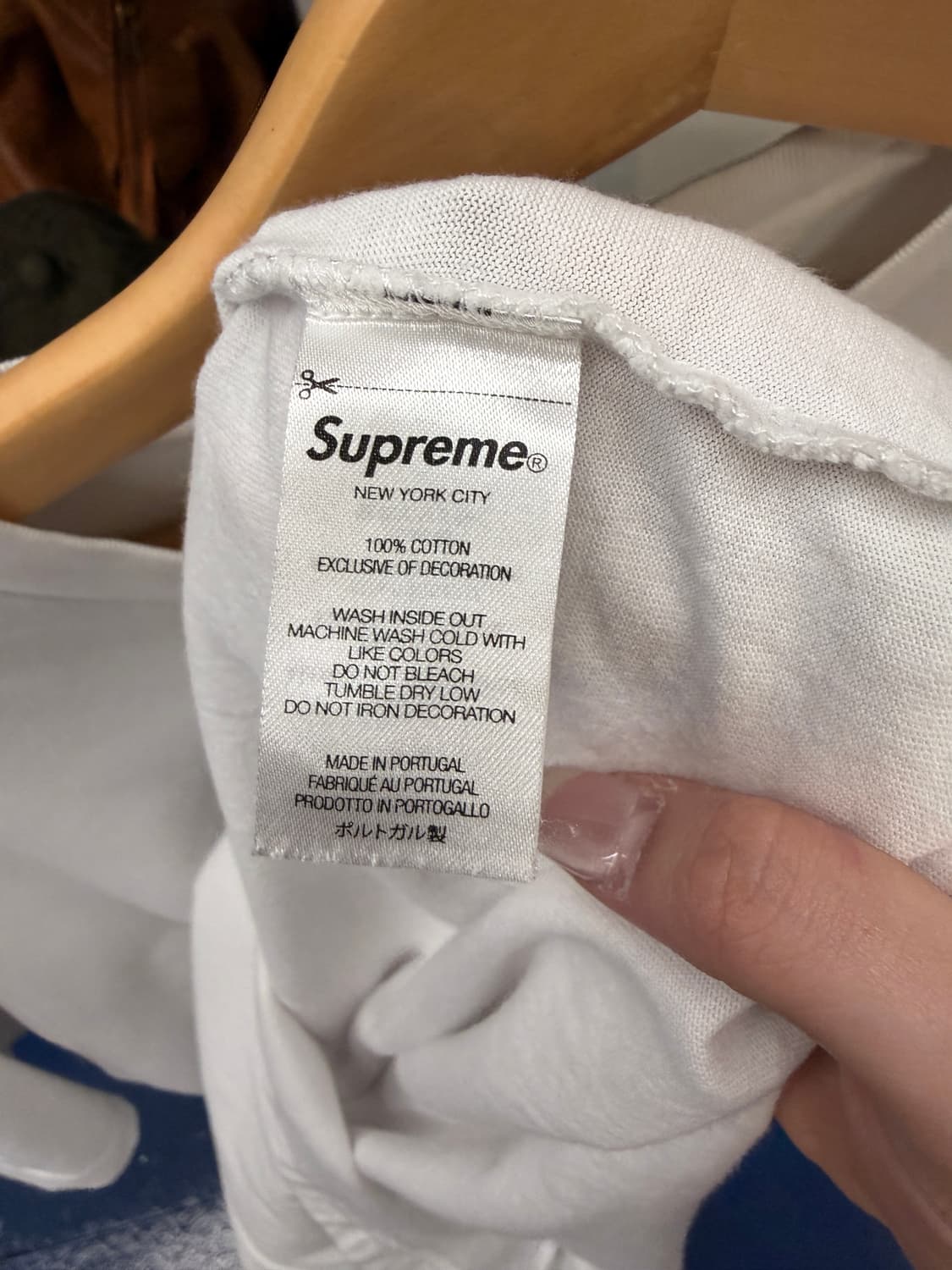 23ss Supreme 슈프림 셔닐 크레스트 반팔티 상품이미지7