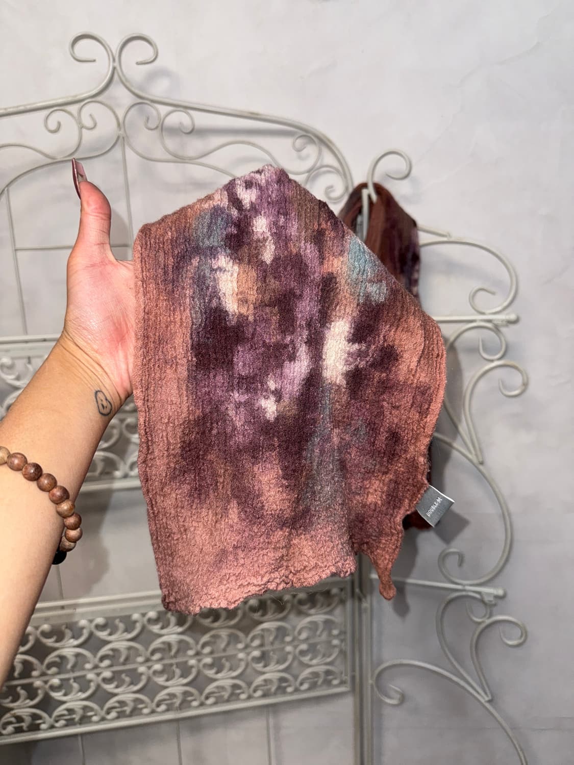 Indi pink tie dye scarf 상품이미지4
