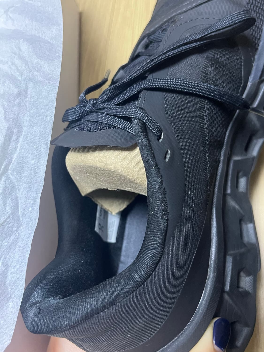 오늘만 할인! 온러닝x파프 클라우드몬스터2 블랙 255/머듈 아모멘토 상품이미지10