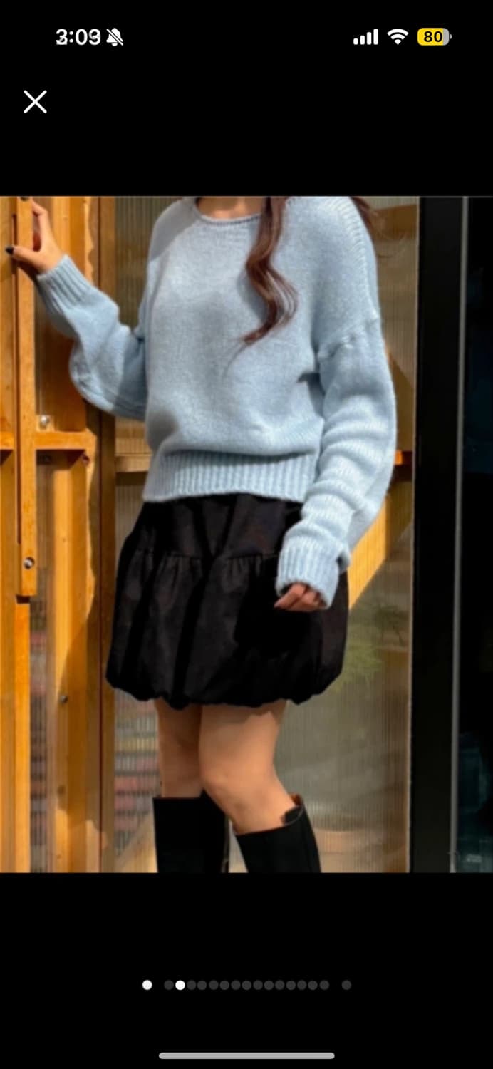 나인투식스 코듀로이 미니스커트 상품이미지1