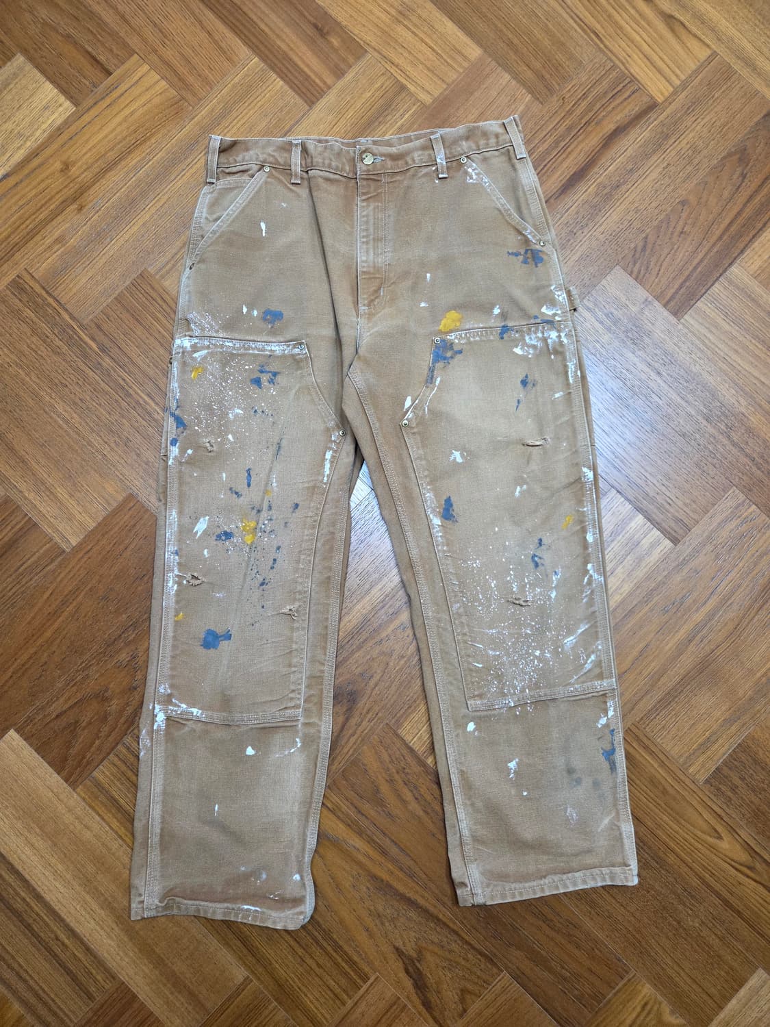 칼하트 페인트 워크웨어 더블니 카펜터 팬츠 상품이미지1