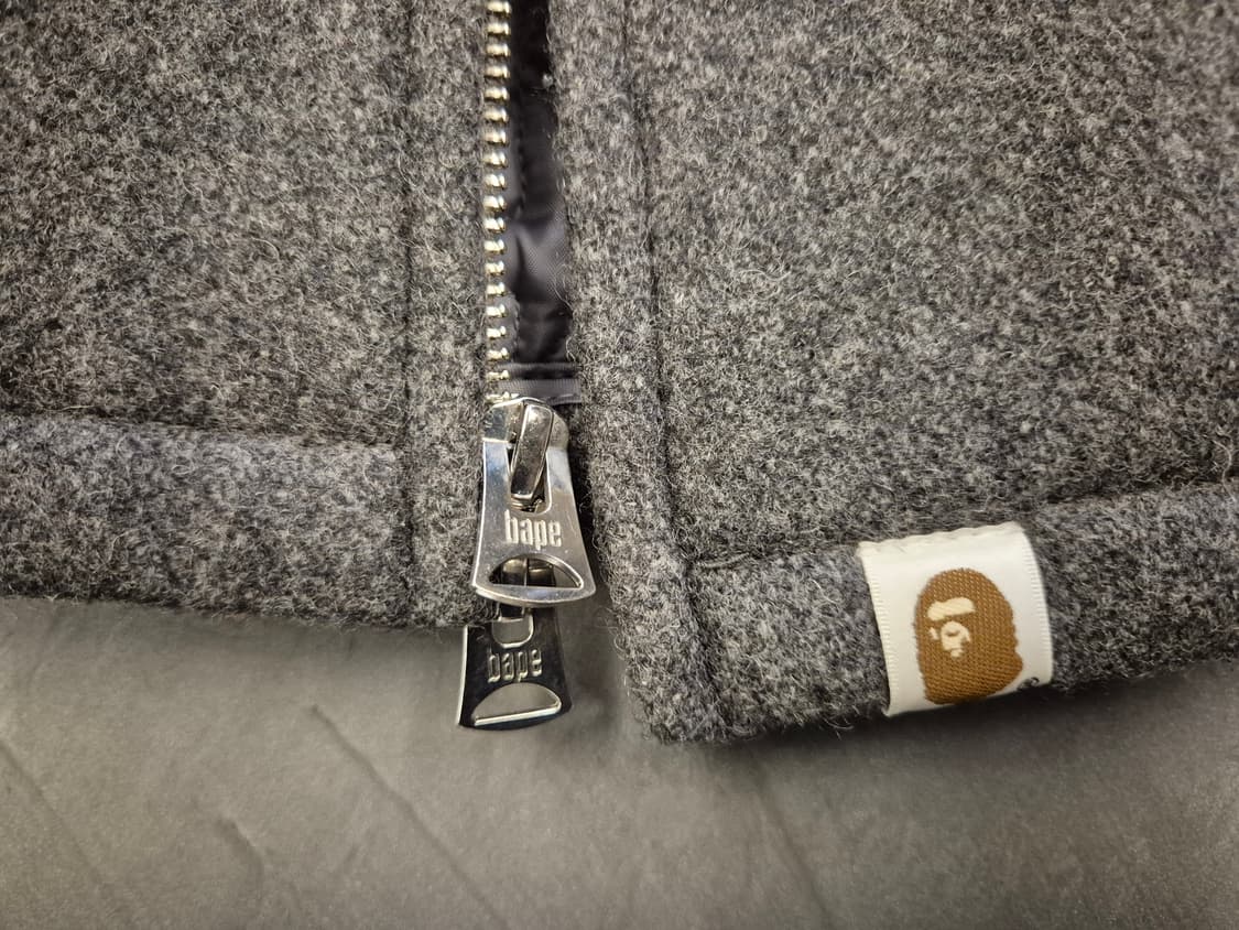 00s BAPE GORILLA 울 자켓 상품이미지4