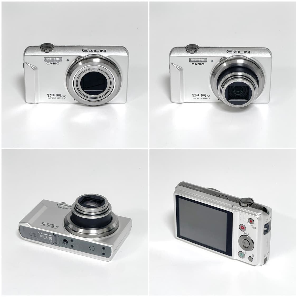 카시오 엑슬림 ZS160 실버 빈티지디카 상품이미지3