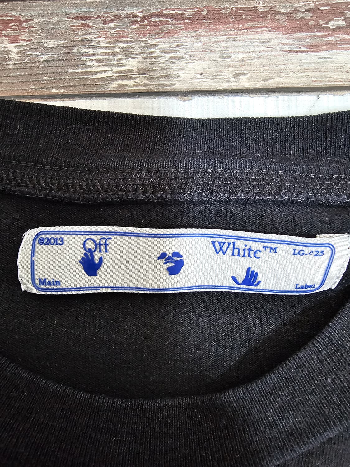 오프화이트 마커애로우 반팔티셔츠 XL 정품큐알 상품이미지3