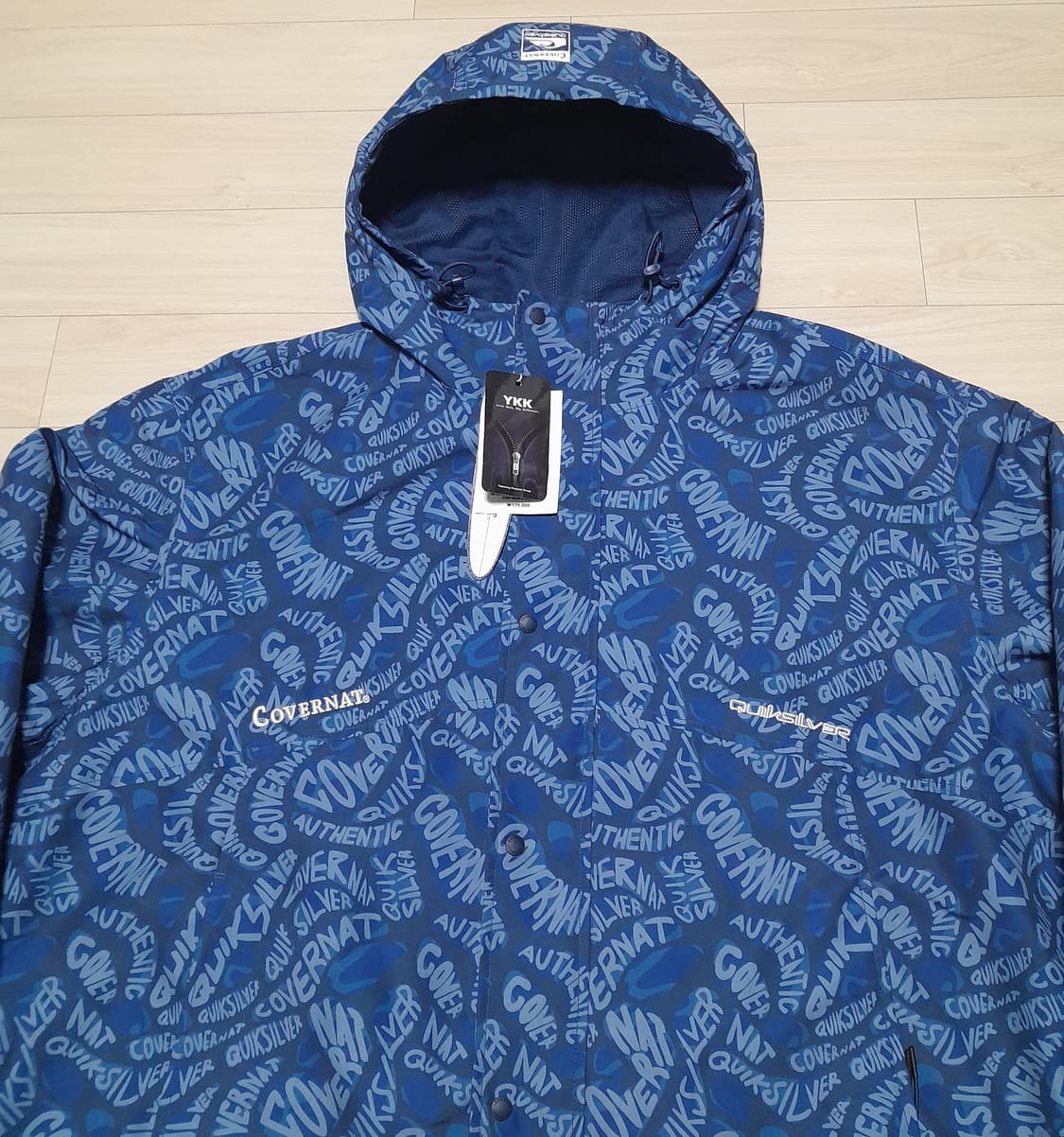 💥(새상품) 커버낫 X 퀵실버 윈드브레이커 자켓(XL)  상품이미지3