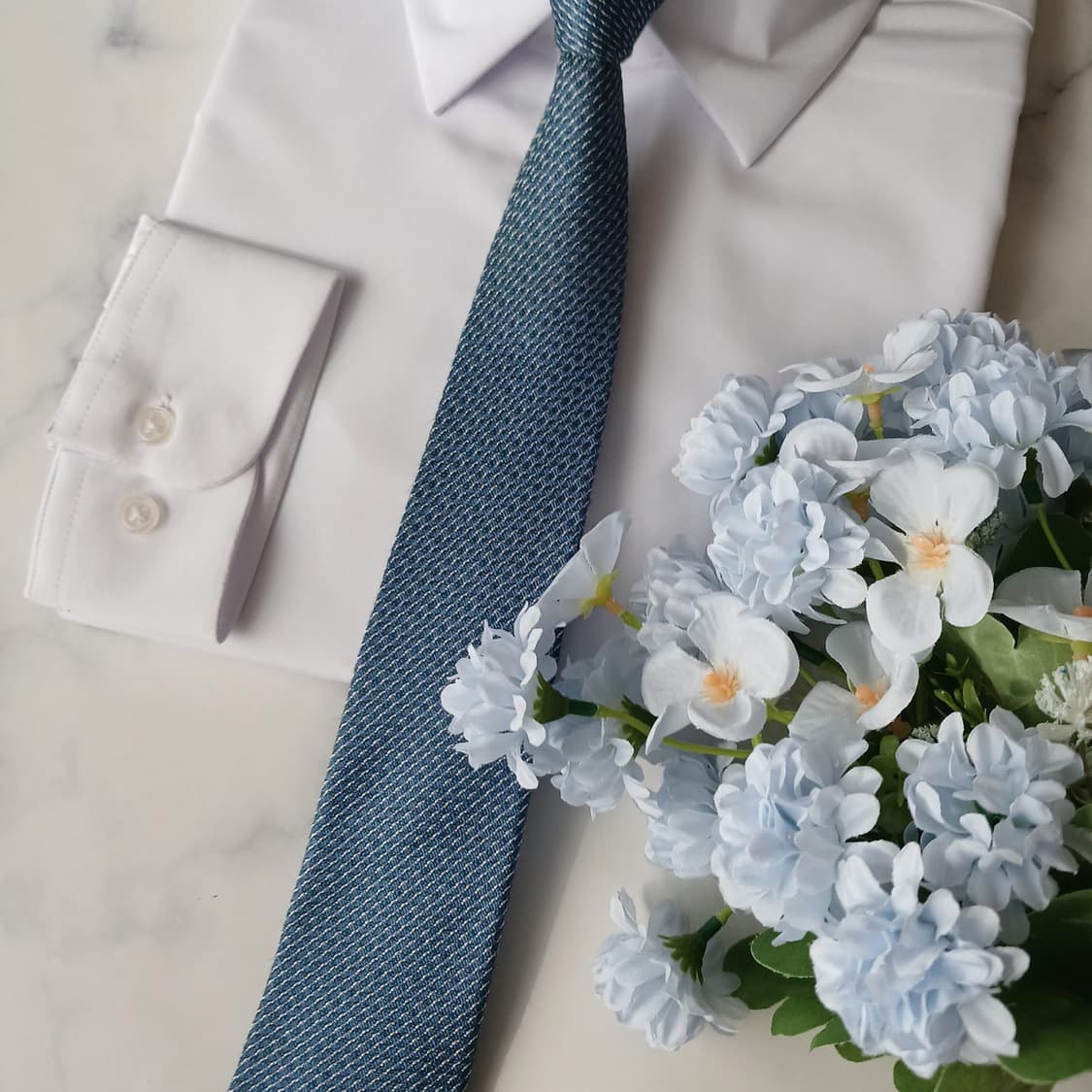 에스티듀퐁 넥타이 스퀘어 조직 패턴 8cm A~B등급 A19874 상품이미지6