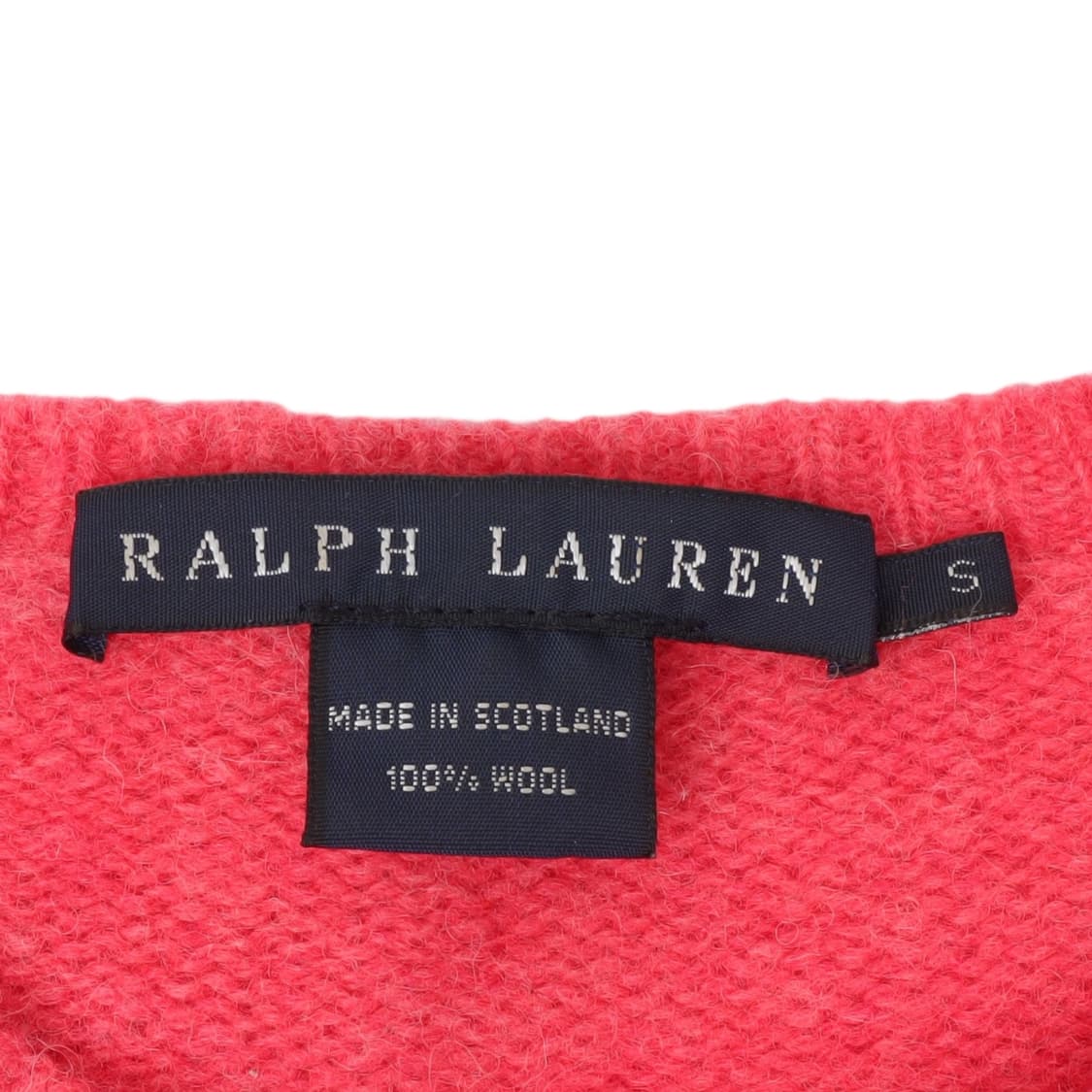 폴로 랄프로렌 코랄 스코틀랜드 울 니트 상품이미지8