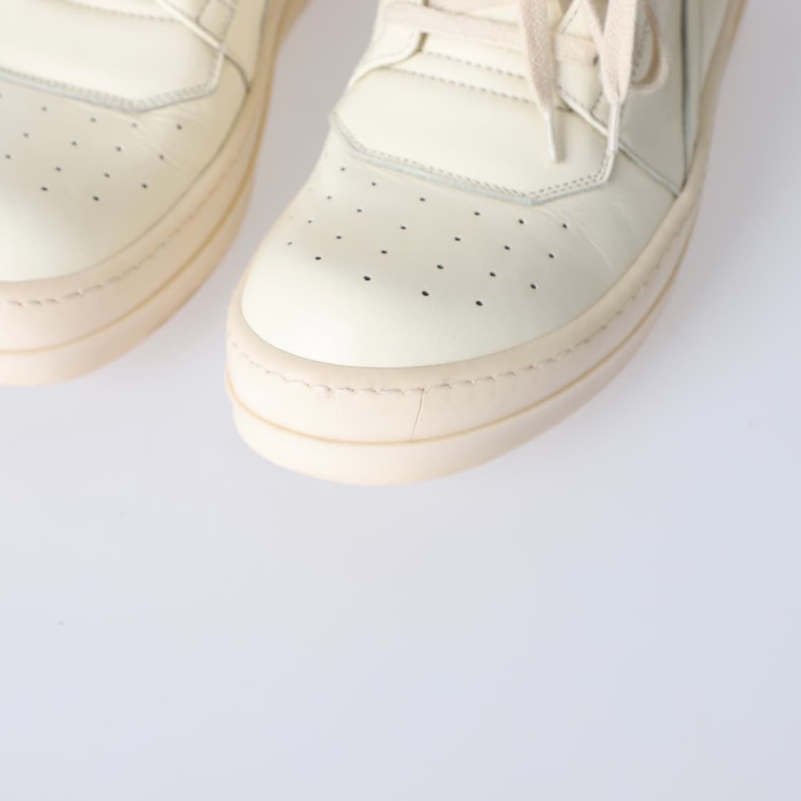 37 / Rick Owens 릭오웬스 지오바스켓 오프화이트 상품이미지7