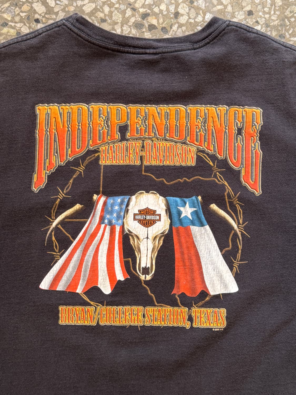 00s 할리데이비슨 반팔 티셔츠(HT18) 상품이미지2