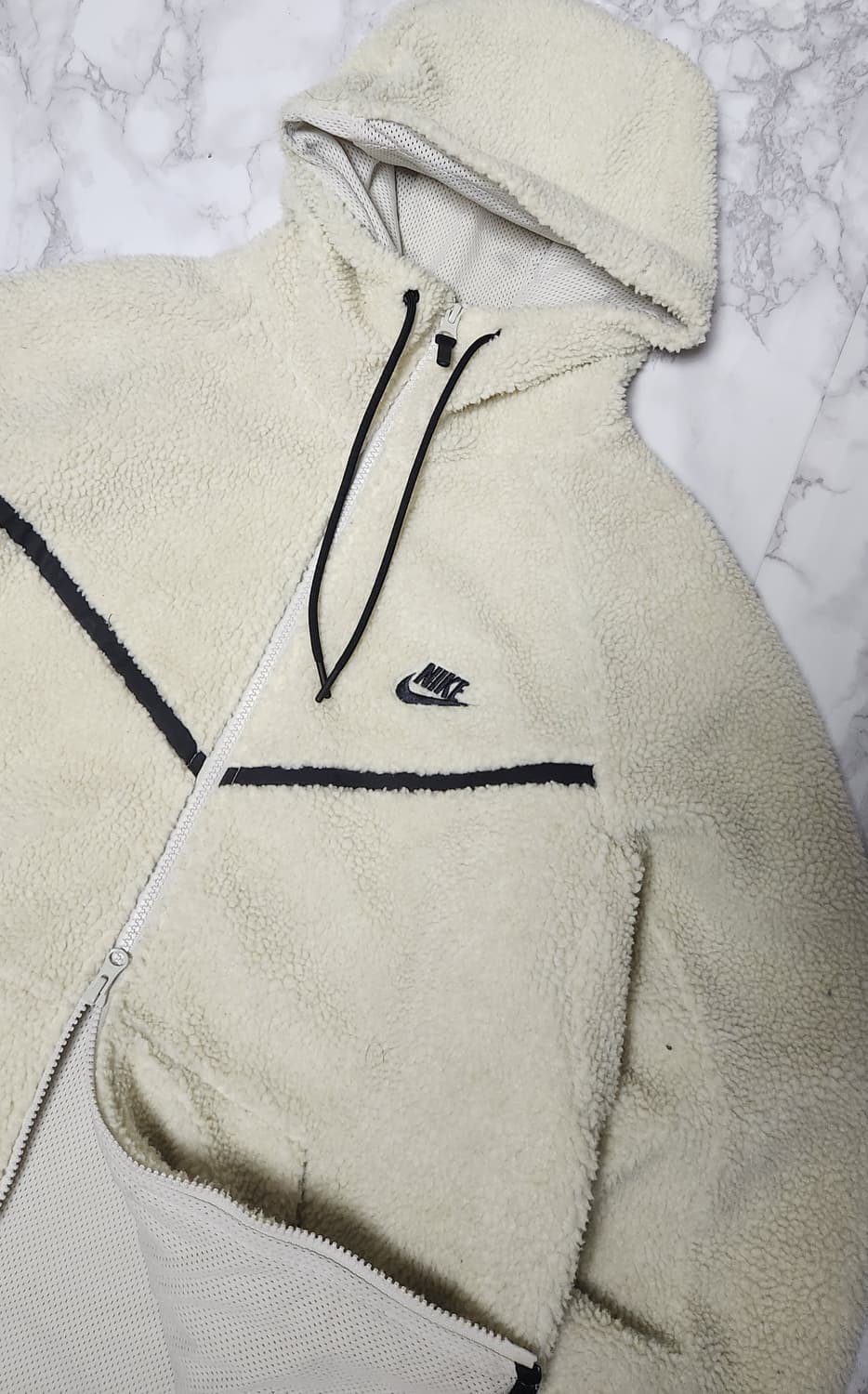 나이키 테크플리스 쉐르파 후드집업 자켓 상품이미지3