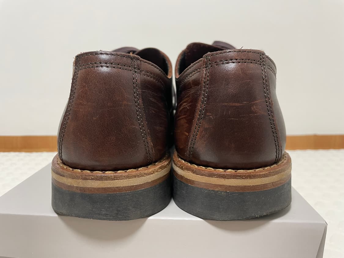 호킨스 브라운 레더  더비슈즈  270   상품이미지3