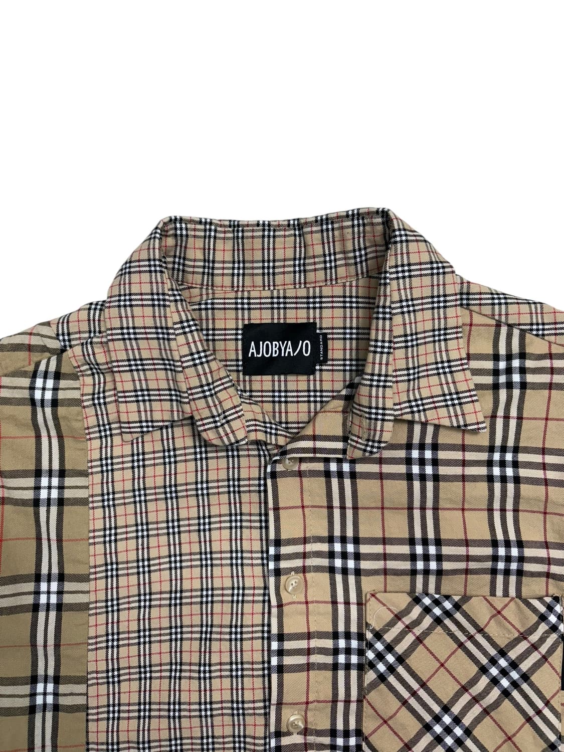 아조바이아조 리빌드 체크 셔츠 상품이미지6