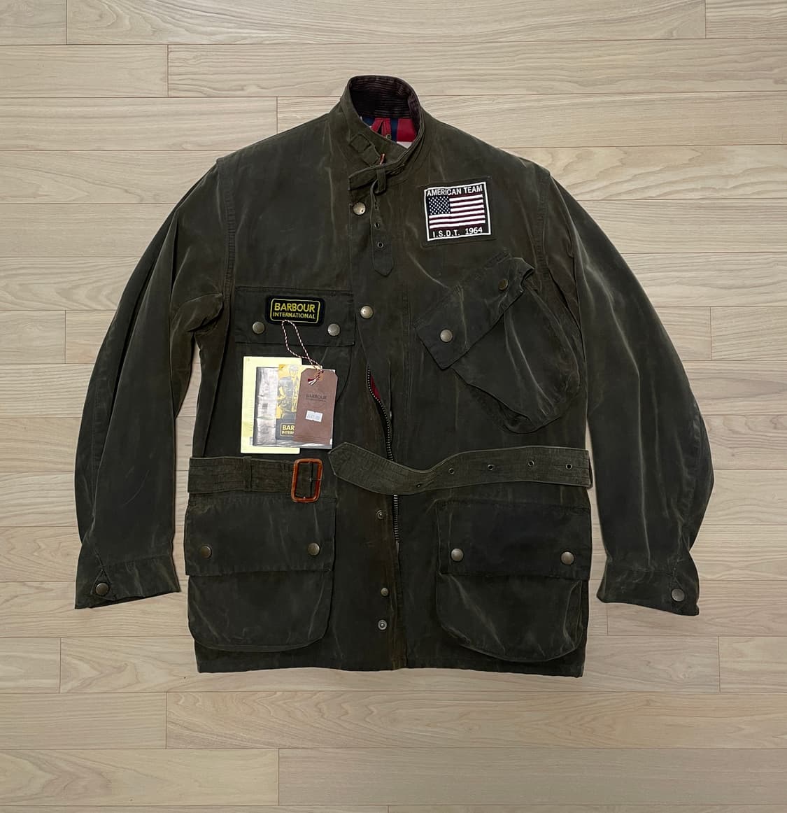 바버 인터네셔널 렉스턴 스티브 맥퀸 버전 팝니다 상품이미지1