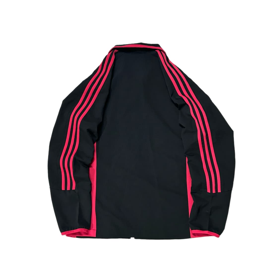 아디다스 블랙 핑크 삼선 져지 트랙탑 상품이미지5