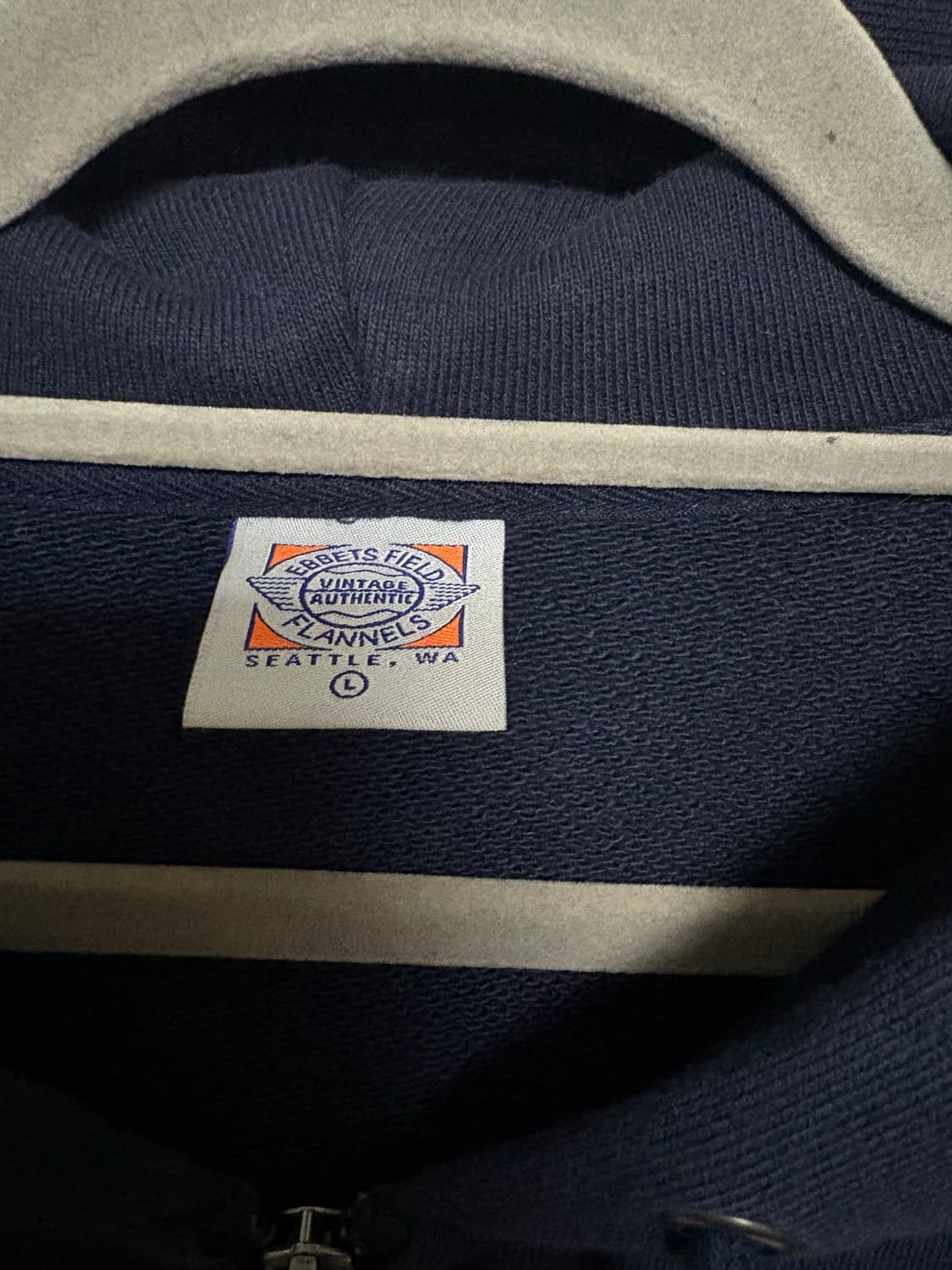 이벳필드 스몰로고 후드집업 상품이미지5