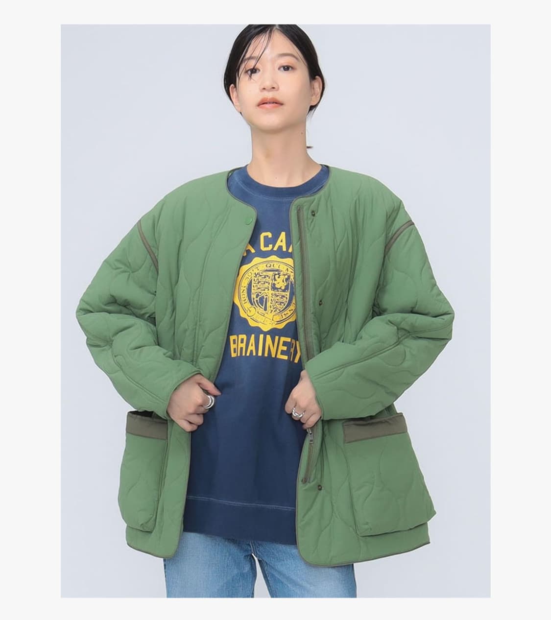 B:MING BY BEAMS - 24FW QUILTED BLOUSON 상품이미지2