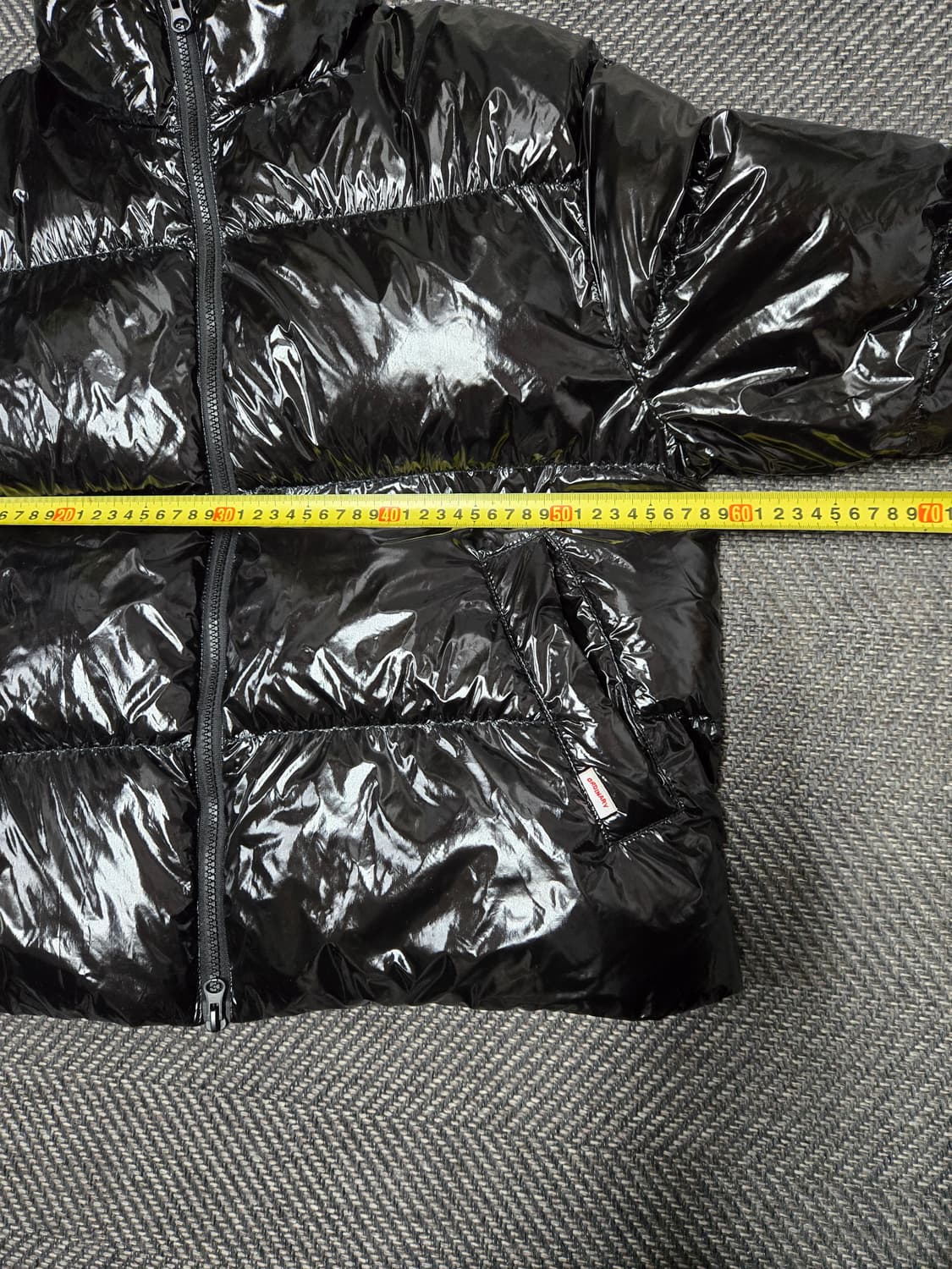 오디너리홀리데이 유광패딩 숏패딩 오버핏패딩 상품이미지7