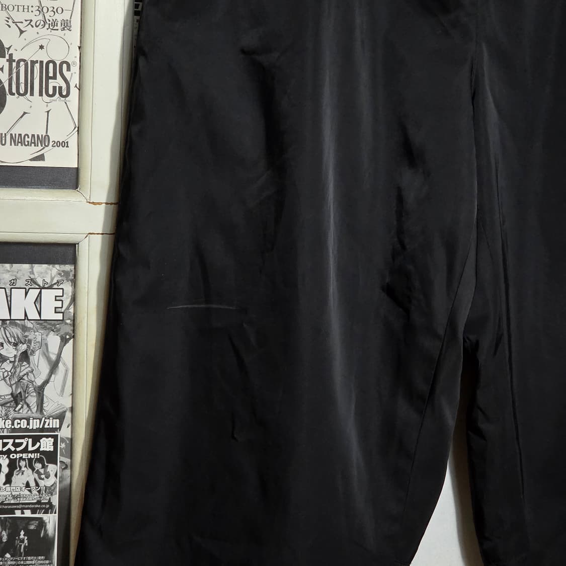 00S 나이키 블랙 누빔 트랙팬츠 상품이미지4