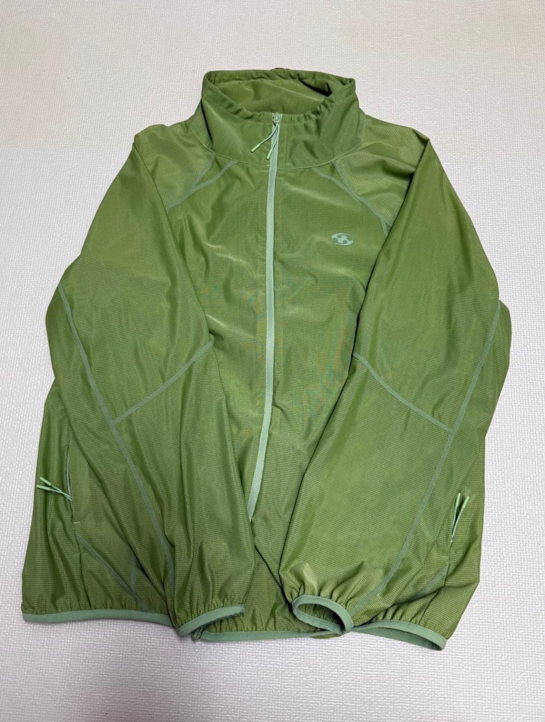 산산기어 메쉬 자켓 그린 24ss 상품이미지1