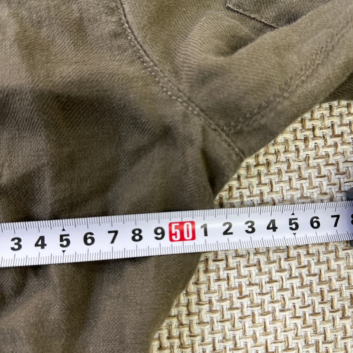 S 자라맨 카키색 야상 자켓 0331D 상품이미지6