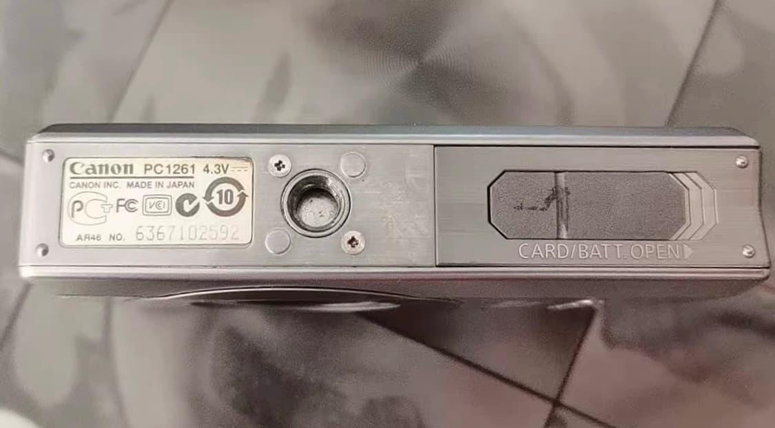 캐논 익서스 90 CANON IXUS 90 빈티지 디지털카메라 디카 상품이미지10